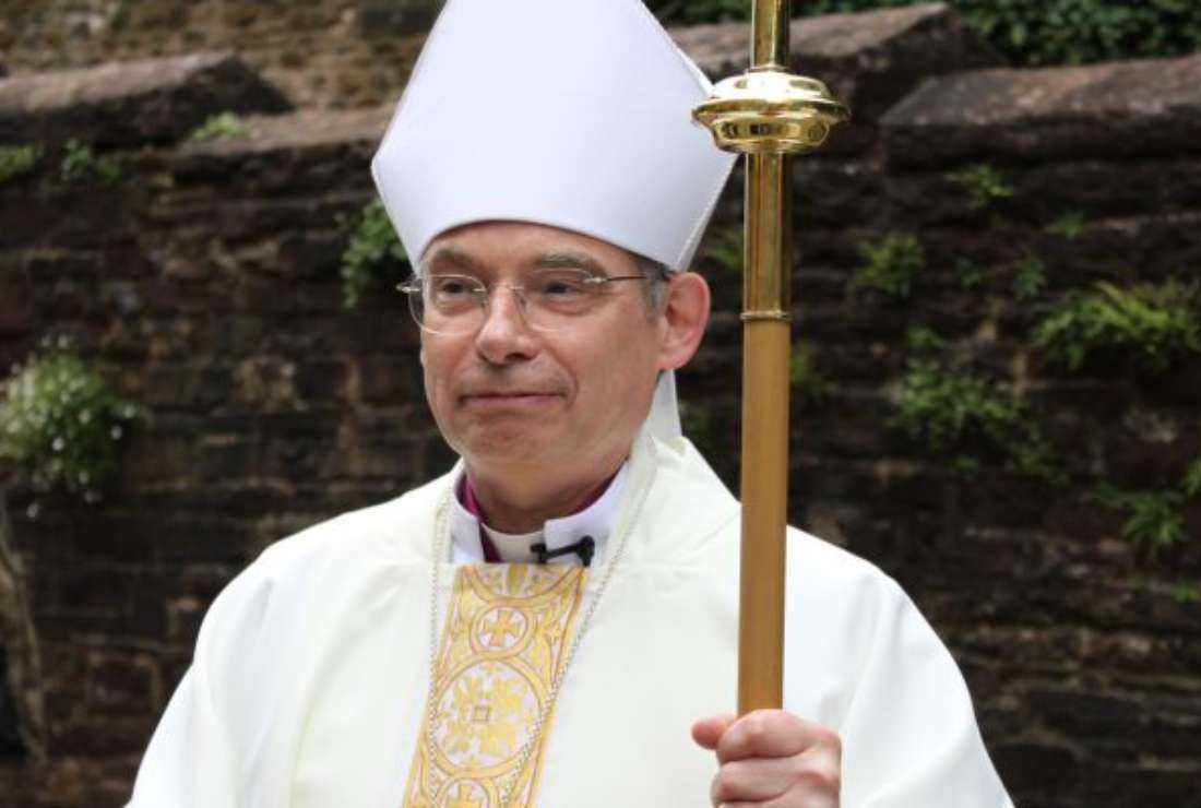 The Bishop of Monmouth, the Rt Reverend Richard Pain