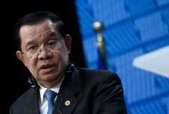 Hun Sen issues threat to dissident living in France